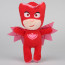 PJ Masks Owlette Amaya Soft Plush Toy 20cm