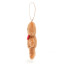 Jellycat Festive Folly Gingerbread Fred Ornament 10cm 3.93inches