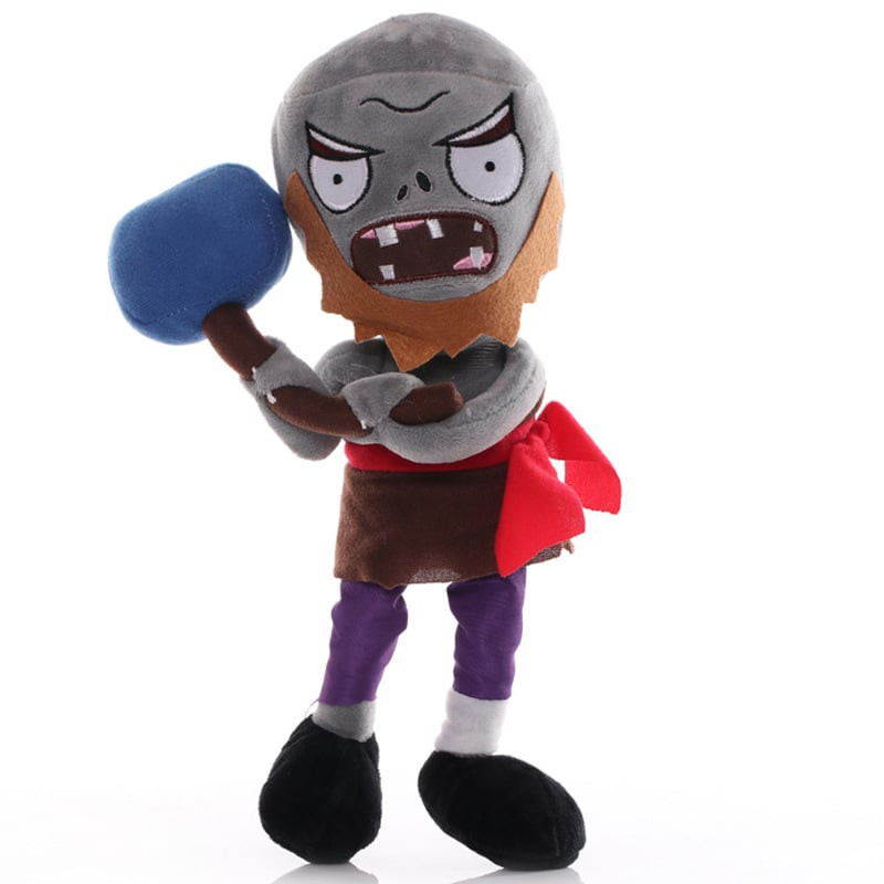Hammer Zombie From Plants Vs Zombies Plush Toy