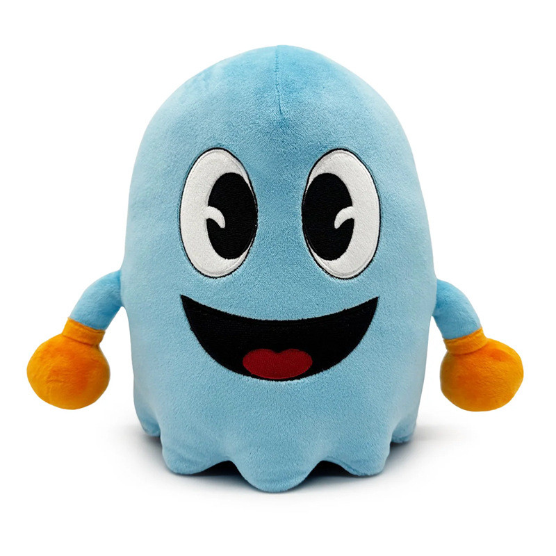 Pac-Man Ghost Gang Inky Blue Ghost Plush Toy 22cm 8.6inches