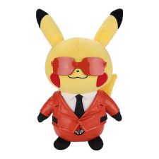 Pokemon Pikachu in Team Flare Custume Soft Stuffed Plush 30cm 11.81inches
