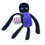 Minecraft Purple Scarf Dice Enderman Plush Toy