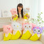 Sanrio Hello Kitty Cute Banana Soft Stuffed Plush Multiple Sizes