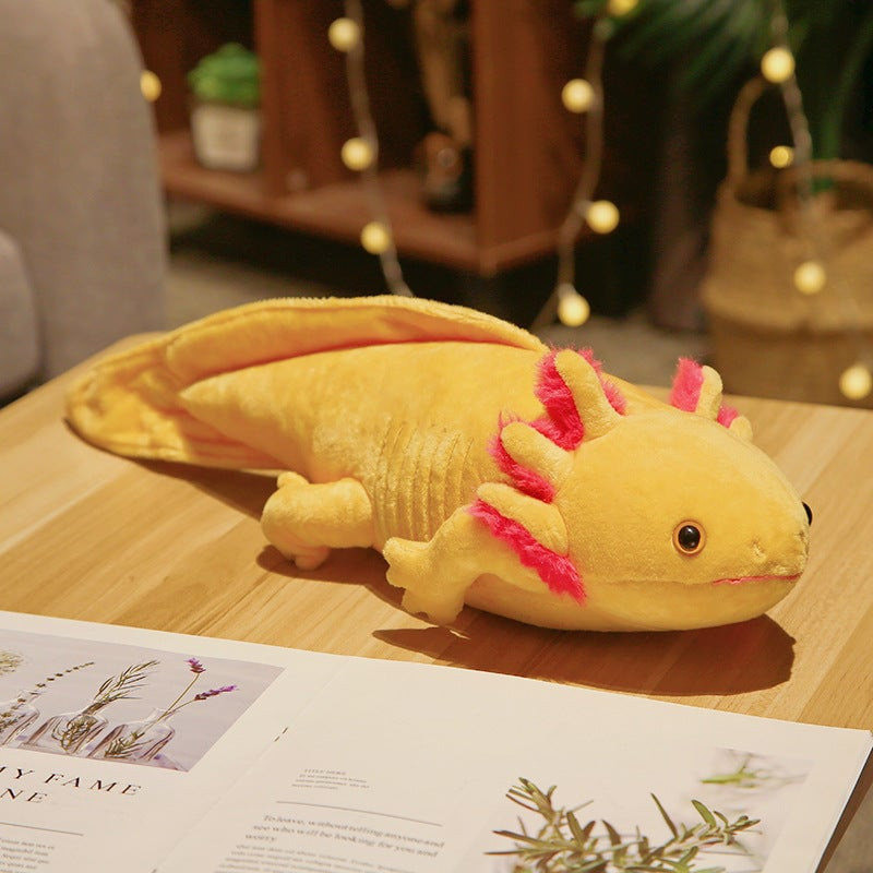 Yellow Axolotl Plush Toy 80cm 31.5inches
