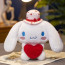 Valentines Sanrio Cinnamoroll Heart Plush 20cm 7.8inches