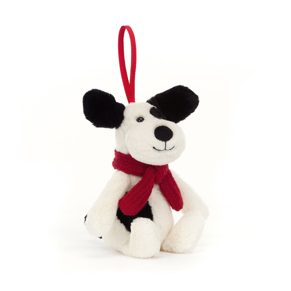 Jellycat Bashful Puppy Decoration Ornament 12cm 4.72inches 4.72inches