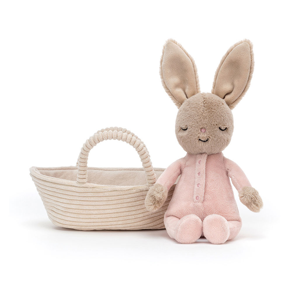 Jellycat Rock-A-Bye Bunny Soft Stuffed Plush 20cm 7.87inches