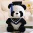 Graduation Panda Bear Soft Stuffed Plush Blue 26cm 10.24inches
