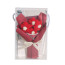 Small Knitted Flowers Bouquet Mother's Day Graduation Gift In Clear Box 19cm 7.48inches Pink Cream Purple Blue Orange Red