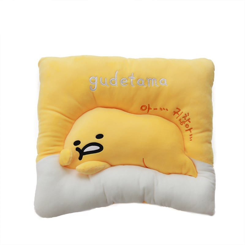 Gudetama Square Pillow From Gudetama Plush Toy