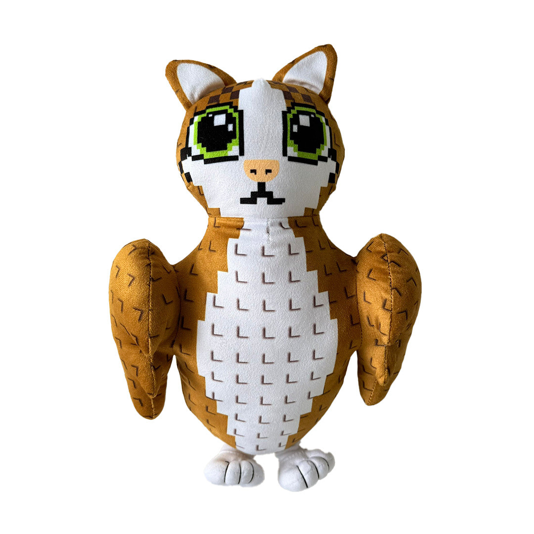Steal A Brainrot Meowl Brown Plush Toy 34cm 13.4inches