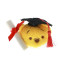 Winnie The Pooh Graduation Mini Soft Stuffed Plush 8cm 3.15inches