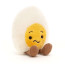 Jellycat Amuseables Confused Boiled Egg Soft Stuffed Plush 14cm 5.51inches