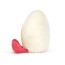 Jellycat Amuseables Heart Boiled Egg Soft Stuffed Plush 12cm 4.7inches