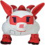 Roblox Grow A Garden Kitsune Fox Plush Toy 37cm 14.5inches