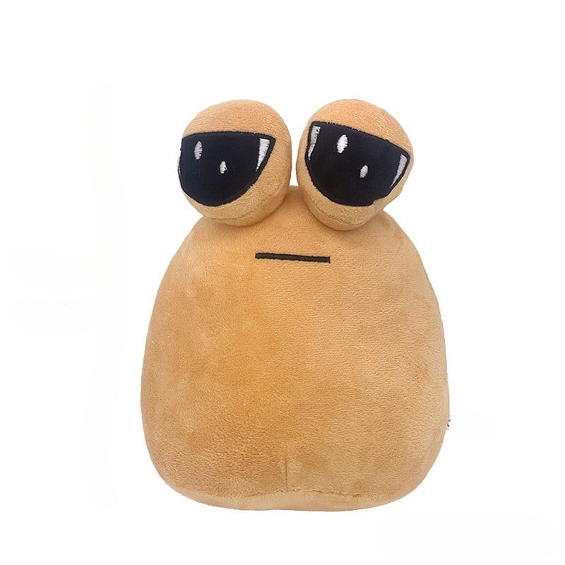 Sad Pou Alien Soft Stuffed Plush 23cm 9.05inches Brown