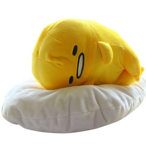 Side Sleeping Gudetama From Gudetama Plush Toy