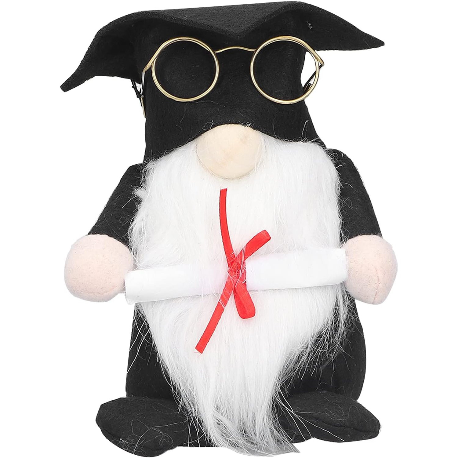 Graduation Gnome With Scroll Soft Stuffed Plush 16cm 6.29inches