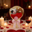 Valentine's Day Highland Cow Heart Plush Bouquet 33cm 13inches