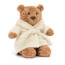 Jellycat Bartholomew Bear Bathrobe Soft Stuffed Plush 26cm 10.23inches