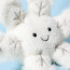 Jellycat Amuseables Snowflake Soft Stuffed Plush 16cm 6.3inches