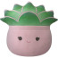 Squishmallows Pink Pot Succulent Soft Stuffed Plush 35cm 13.7inches