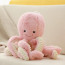 Pink Octopus Plush Toy 18cm 7inches