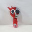 Sprunki Horror Red (Raddy) Plush Toy 20cm 0.66inches