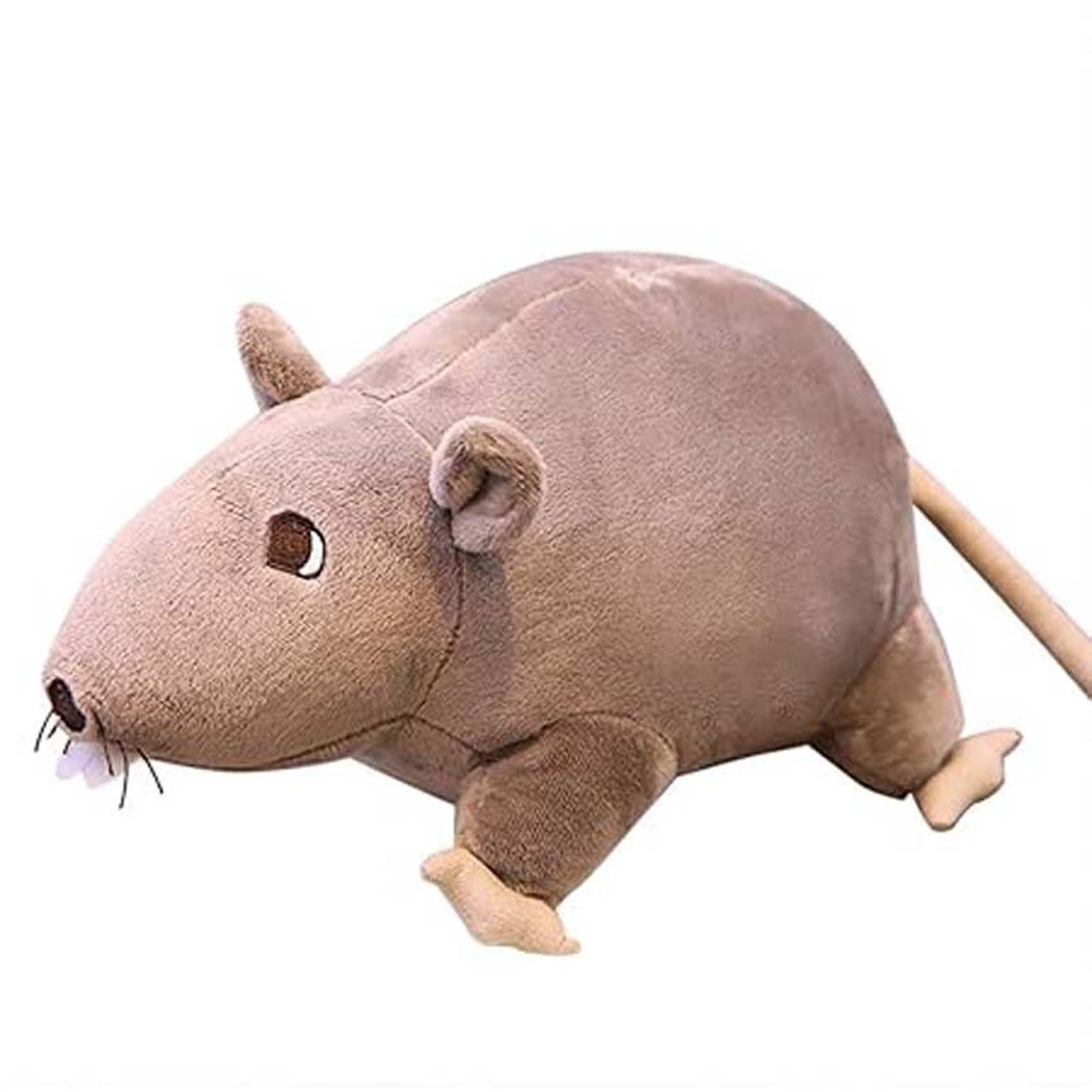 Gosig Ratta Rat Grey Plush Toy 20cm 7.9inches