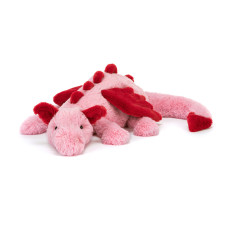 Jellycat Heart Dragon Huge Soft Stuffed Plush 66cm 26inches