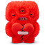 Fuggler Love Fugg Valentine's Day Plush Toy Annoyed Alien Red 22cm 8.65inches