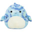 Squishmallows Luther the Tie Dye Tiger Shark Plush Toy 20cm 7.87inches