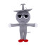 Sprunki Incredibox Silver (Clukr) Plush Toy 23cm 9inches