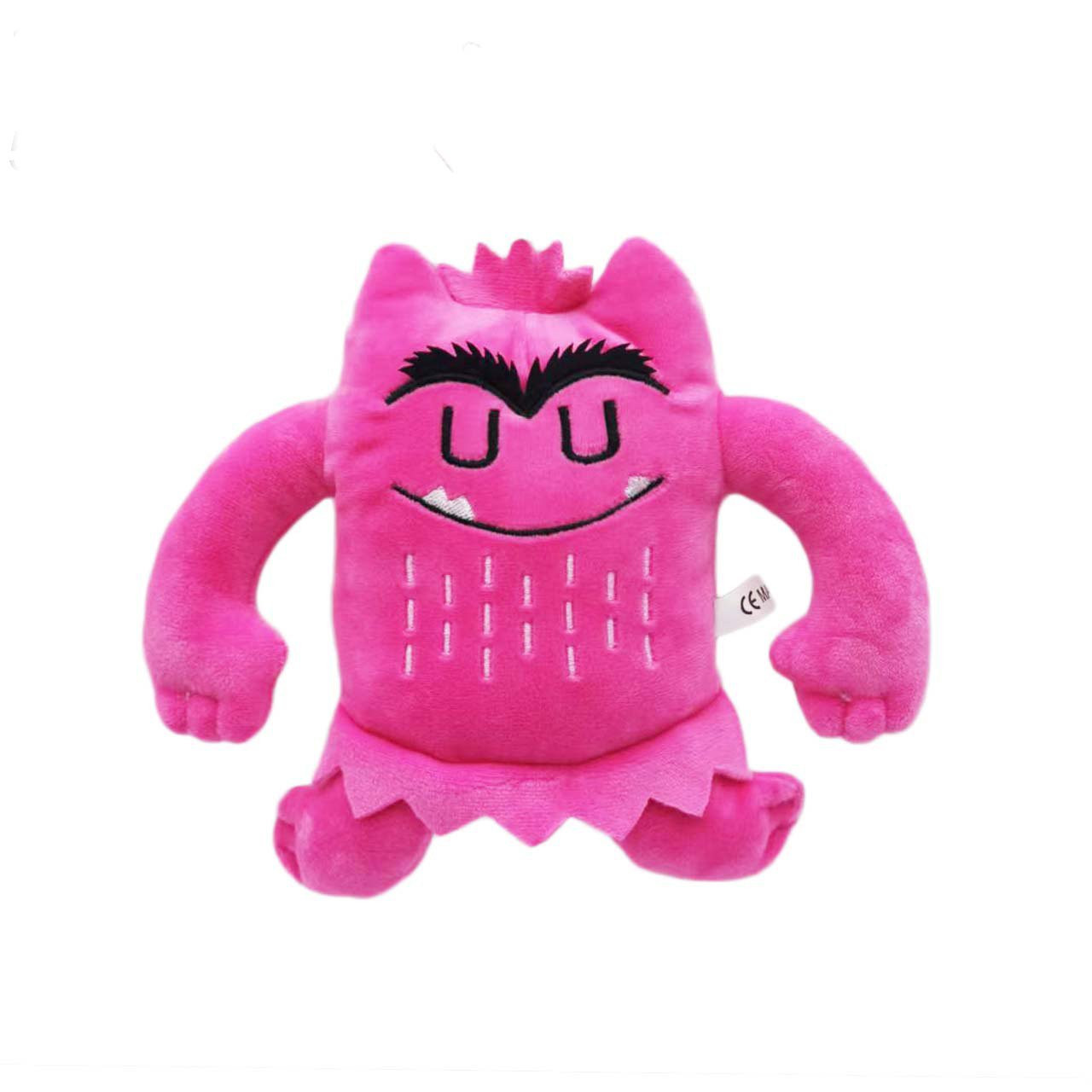 Pink Monster From The Color Monster Plush Toy