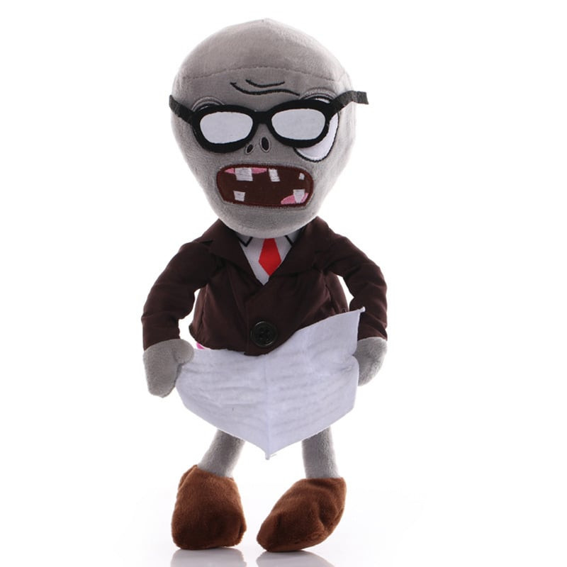 Newspaper Zombie From Plants Vs Zombies Plush Toy