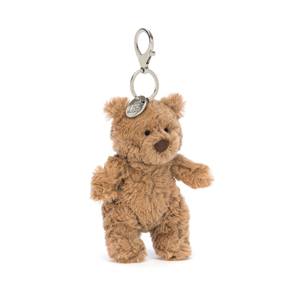 Jellycat Bartholomew Bear Bag Charm 12cm 4.72inches