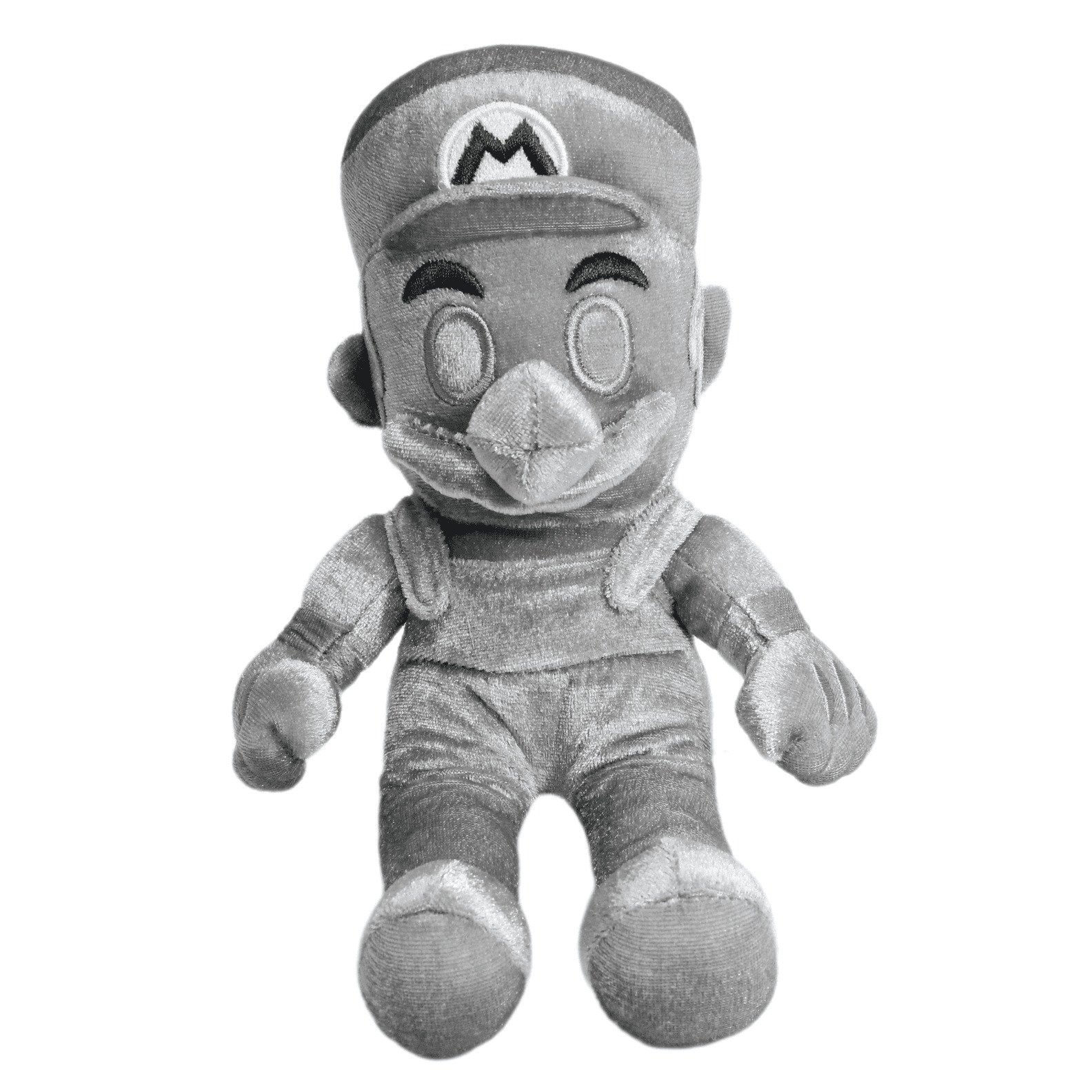 Super Mario Bros Metal Mario Soft Stuffed Plush 28cm 11.02inches