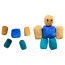 Roblox Forsaken Detachable Noob Plush Toy 30cm 11.8inches