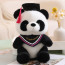Graduation Panda Bear Soft Stuffed Plush Pink 26cm 10.24inches