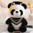 Graduation Panda Bear Soft Stuffed Plush Yellow 26cm 10.24inches