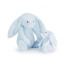 Jellycat Bashful Blue Bunny Soft Stuffed Plush 36cm 14.17inches