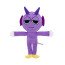 Sprunki Incredibox Purple (Durple) Plush Toy 23cm 9inches