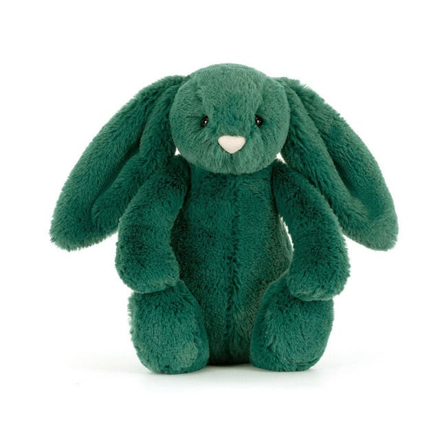Jellycat Bashful Teal Bunny Medium Soft Stuffed Plush 31cm 12.2inches