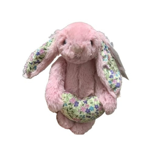 Jellycat Tulip Pink Blossom Heart Bunny Soft Stuffed Plush 15cm 5.9inches