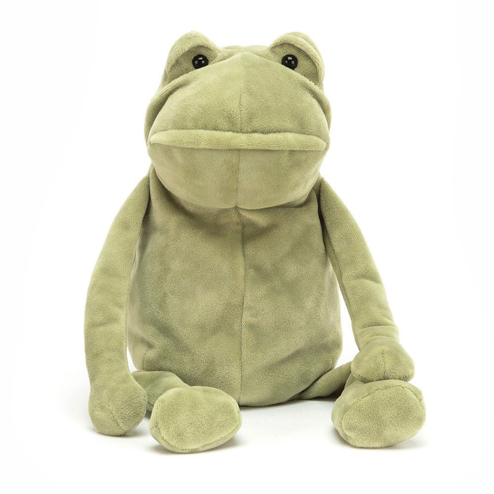 Jellycat Fergus Frog Medium Soft Stuffed Plush 33cm 13inches