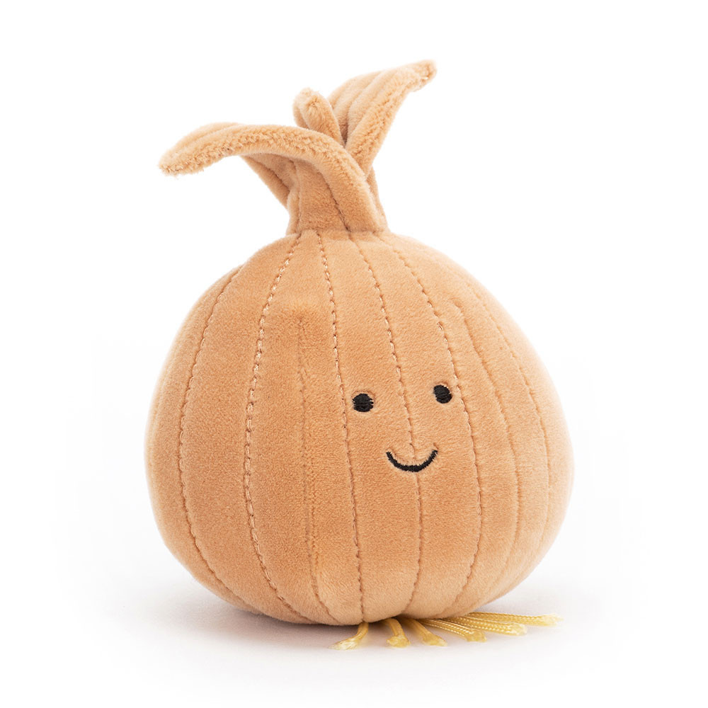 Jellycat Vivacious Vegetable Onion Soft Stuffed Plush 9cm 3.5inches
