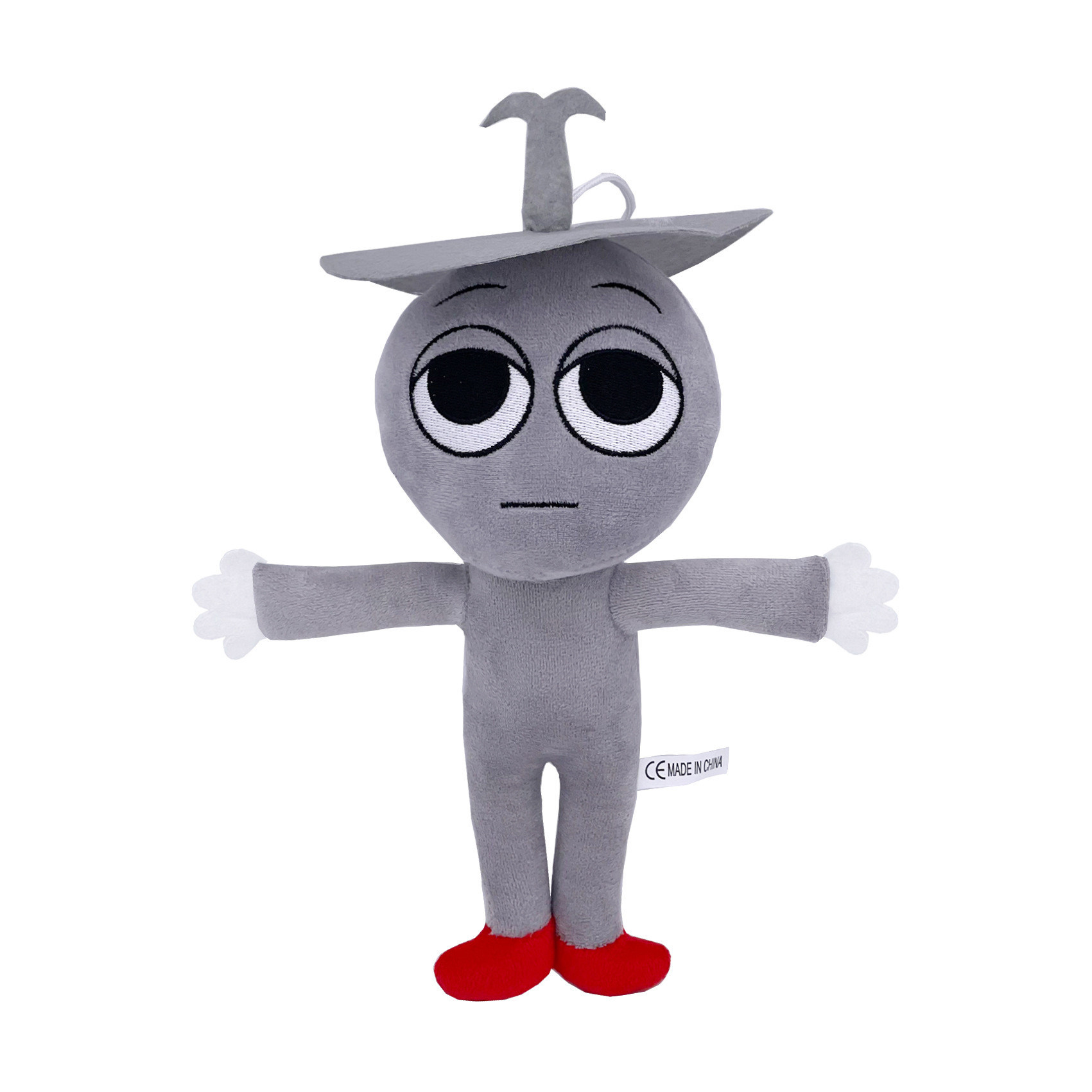 Sprunki Incredibox Silver (Clukr) Plush Toy 23cm 9inches