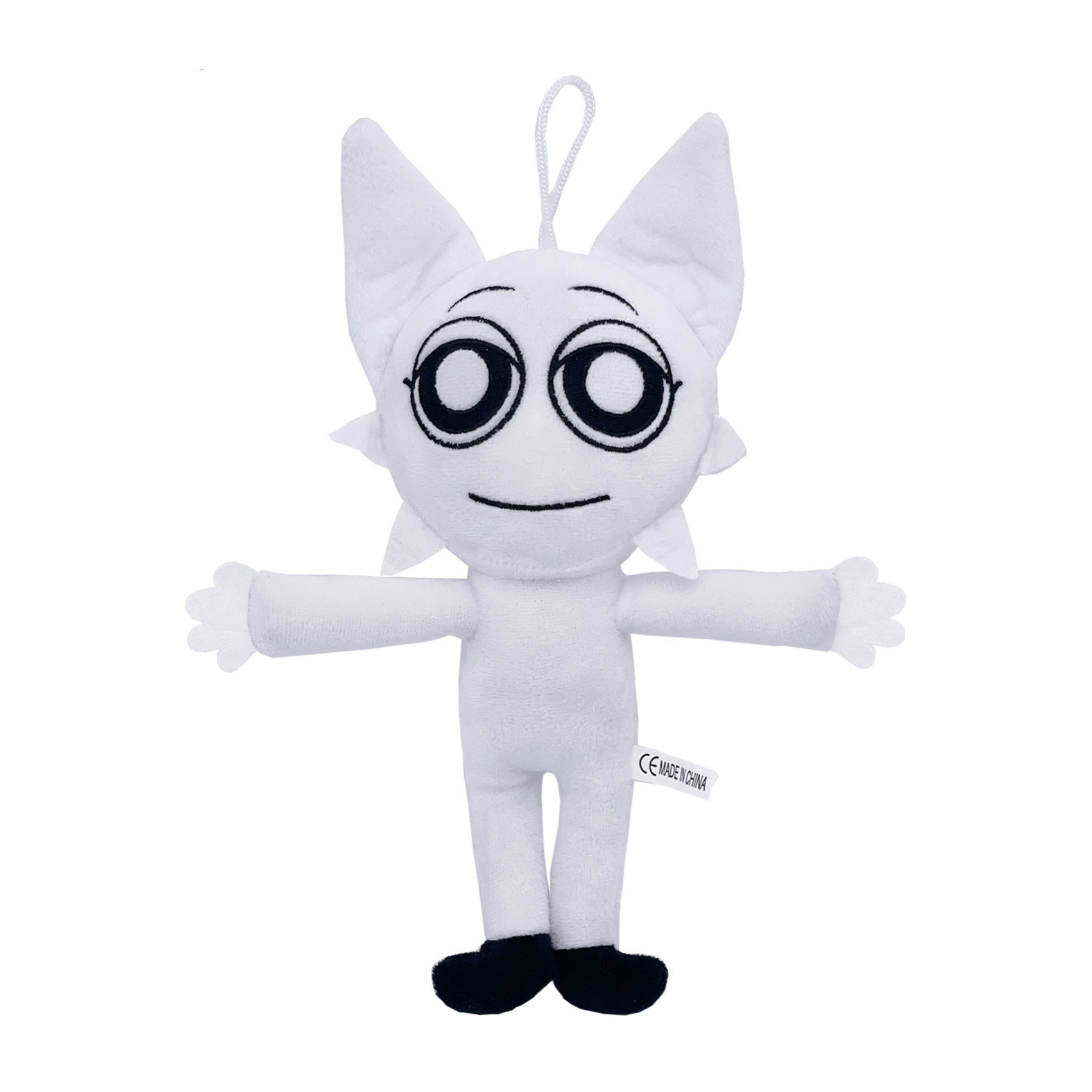 Sprunki Incredibox White (Wenda) Plush Toy 23cm 9inches