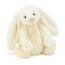 Jellycat Bashful Cream Bunny Stuffed Animal, Huge, 21 inches