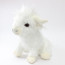 Living Nature Highland Cow White Plush Toy 25cm 9.8inches
